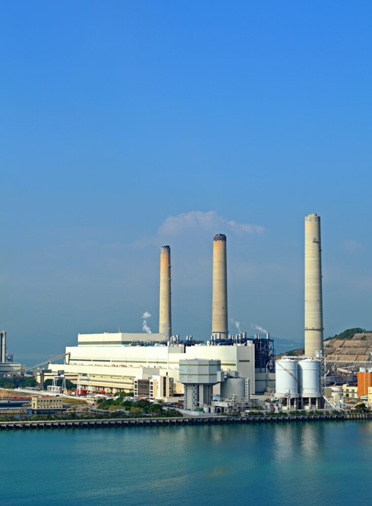 power plant near coast